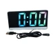 Ceas digital inteligent de masa MIC cu alarma SR2205C