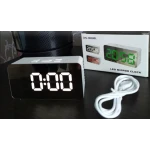 Ceas digital led mirror clock DS-3658L afisaj ALB