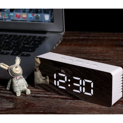 Ceas digital led mirror clock DS-3658L afisaj ROSU