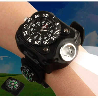 Ceas electronic de mana cu Lanterna  2211