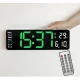 Ceas LED cu afisaj mare 5526 data temperatura telecomanda