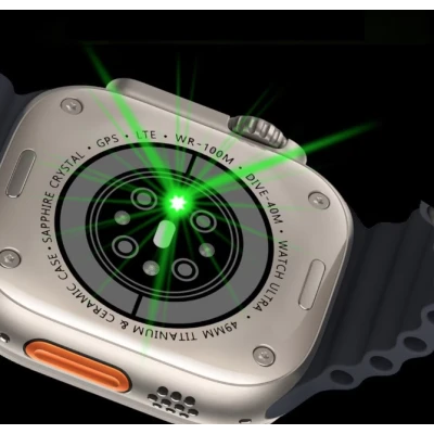 Ceas smartwatch ultra 3 cu 7 bratari culori diferite Ecran tactil HD
