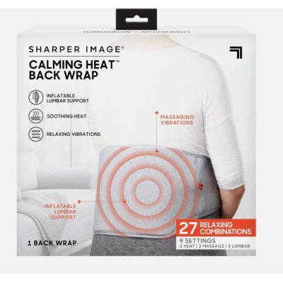 Centura lombara cu masaj vibratii si terapie cu caldura 27 moduri relaxare suport spate
