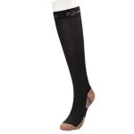 Ciorapi compresivi pentru alergare atletism sarcina calatorii Unisex Negru L/XL