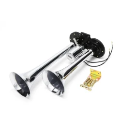 Claxon auto Camion cu 2 goarne 12V electrovalva inclusa