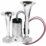 Claxon Chrome SL 1020 cu 2 goarne si compresor putere 12V