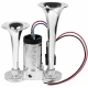 Claxon Chrome SL 1020 cu 2 goarne si compresor putere 12V