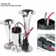 Claxon Chrome SL 1020 cu 2 goarne si compresor putere 12V