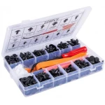 Cleme de Fixare Universale Plastic - Cutie 229PCS 