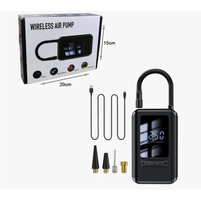 Compresor auto cu display digital 130PSI wireless Putere 60W