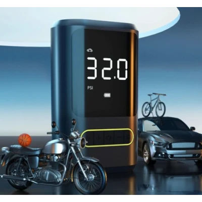 Compresor auto de aer portabil ATJ 8466 cu display digital