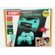 Consola EONY cu 3000 de jocuri incorporate cu racheta de tenis si intrare USB alimentare la retea
