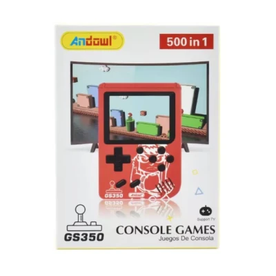 Consola jocuri retro ecran LCD 500 jocuri GS350