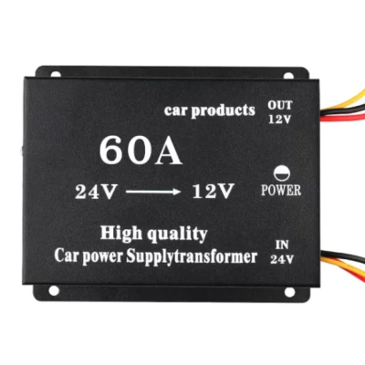 Convertor auto 60A tensiune 24v la 12v