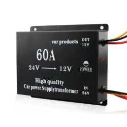 Convertor auto 60A tensiune 24v la 12v
