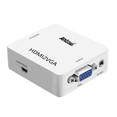 Convertor HDMI la VGA 4K cu audio Q JC144