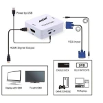 Convertor HDMI la VGA 4K cu audio Q JC144