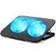 Cooler (racitor) laptop Q-SR03 silentios 13inch cu 2 ventilatoare USB negru