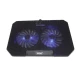 Cooler laptop Q SR03 silentios cu 2 ventilatoare USB negru