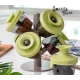 Copacel Spice Rack cu 6 recipiente pentru condimente + suport inclus