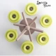 Copacel Spice Rack cu 6 recipiente pentru condimente + suport inclus