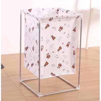 Cos de Rufe Multicolor cu suport metalic
