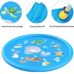 Covoras de joaca gonflabil cu fantana 170 cm