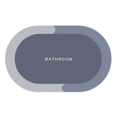 Covoras super absorbant pentru baie cu uscare rapida model BATHROOM MARE