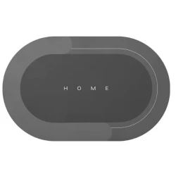 Covoras super absorbant pentru baie cu uscare rapida model HOME MIC