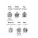 Cub Antistres Fidget Cube 6 intrerupator on/off