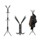 Cuier pentru hol tip pom 3 nivele 12 agatatori metal negru 170 cm negru