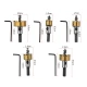 Cutie 5 freze pentru metal 16-30mm
