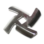 Cutit din inox pentru masina tocat carne electrica cu interior patrat No 5