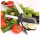 Cutit Tip Foarfeca Multifunctional pentru Bucatarie  2 in 1