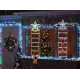 Decoratiune Scara lui Mos Craciun luminoasa Led multicolor 25x160 cu model STELUTA