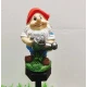 Decoratiune solara figurina pitic cu stropitoare pentru gradina