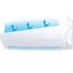 Deflector universal pentru aerul conditionat, Reglabil 52-90cm