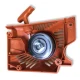 Demaror drujba cu clichet MX208 portocaliu