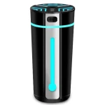 Difuzor de uleiuri esentiale pentru masina cu USB si RGB 300 ml