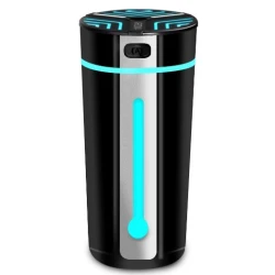 Difuzor de uleiuri esentiale pentru masina cu USB si RGB 300 ml