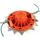 Disc motocoasa 2 in 1 MX220 cu fir trimmer si margine zimtata