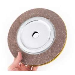 Disc perie lamelar smirghel 150 mm polizor suport metalic