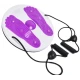 Disc rotativ de fitness cu corzi elastice