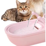 Dispenser de apa pentru animalute cu rezervor tip melc