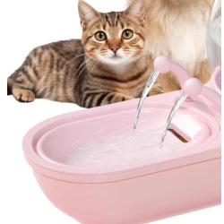 Dispenser de apa pentru animalute cu rezervor tip melc