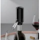 Dispenser si Aerator Electric pentru Sticla de Vin LED Negru