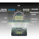 Display Auto Head Up E350 Kilometraj Cu Multiple Functii Si Proiectie Parbriz