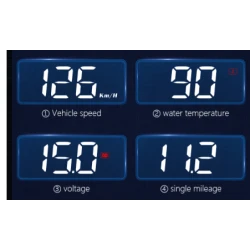 Display digital auto  HEAD UP