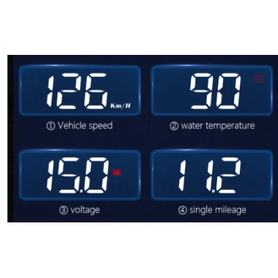 Display digital auto  HEAD UP