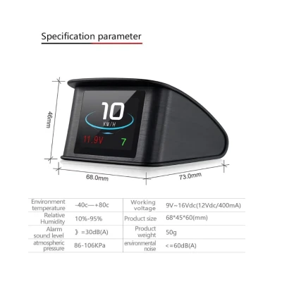 Display Head Up T600 Kilometraj cu GPS